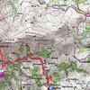 Carte IGN de l'itinéraire au Mont Ursuya depuis Macaye