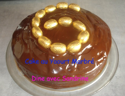 Le Cake aux Yaourts Marbré