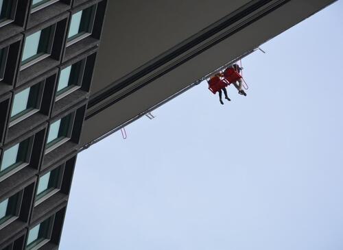 La balançoire de A'DAM Lookout