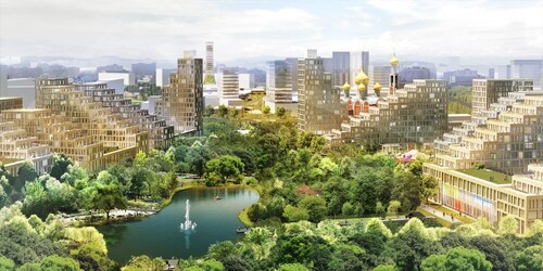 Odintsovo 2020 Eco-City Proposal / de Architekten Cie.