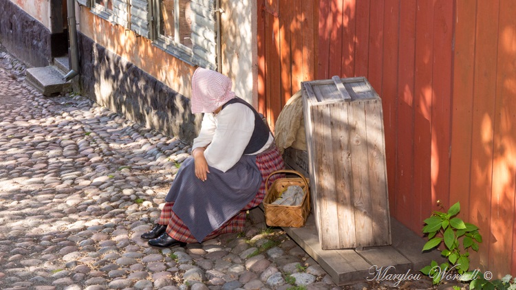 Suède : Écomusée Skansen la petite ville 1/2