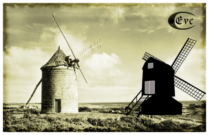 Créer une silhouette (2e partie)- Le moulin