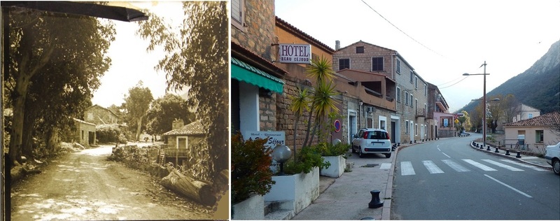 Photographies d'hier et d'aujourd'hui . Quartier Vaïta.