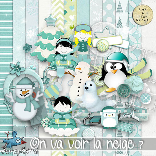 ALLONS VOIR LA NEIGE de LEAUGOSCRAP