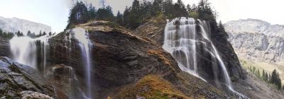 LES CASCADES DE LA PLEUREUSE - LA SAUFFAZ - DU ROUGET