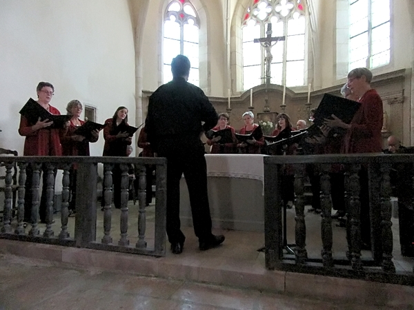 Le Laostic a donné un superbe concert en hommage à Jacques Noël dans l'église Saint Marcel de Vix