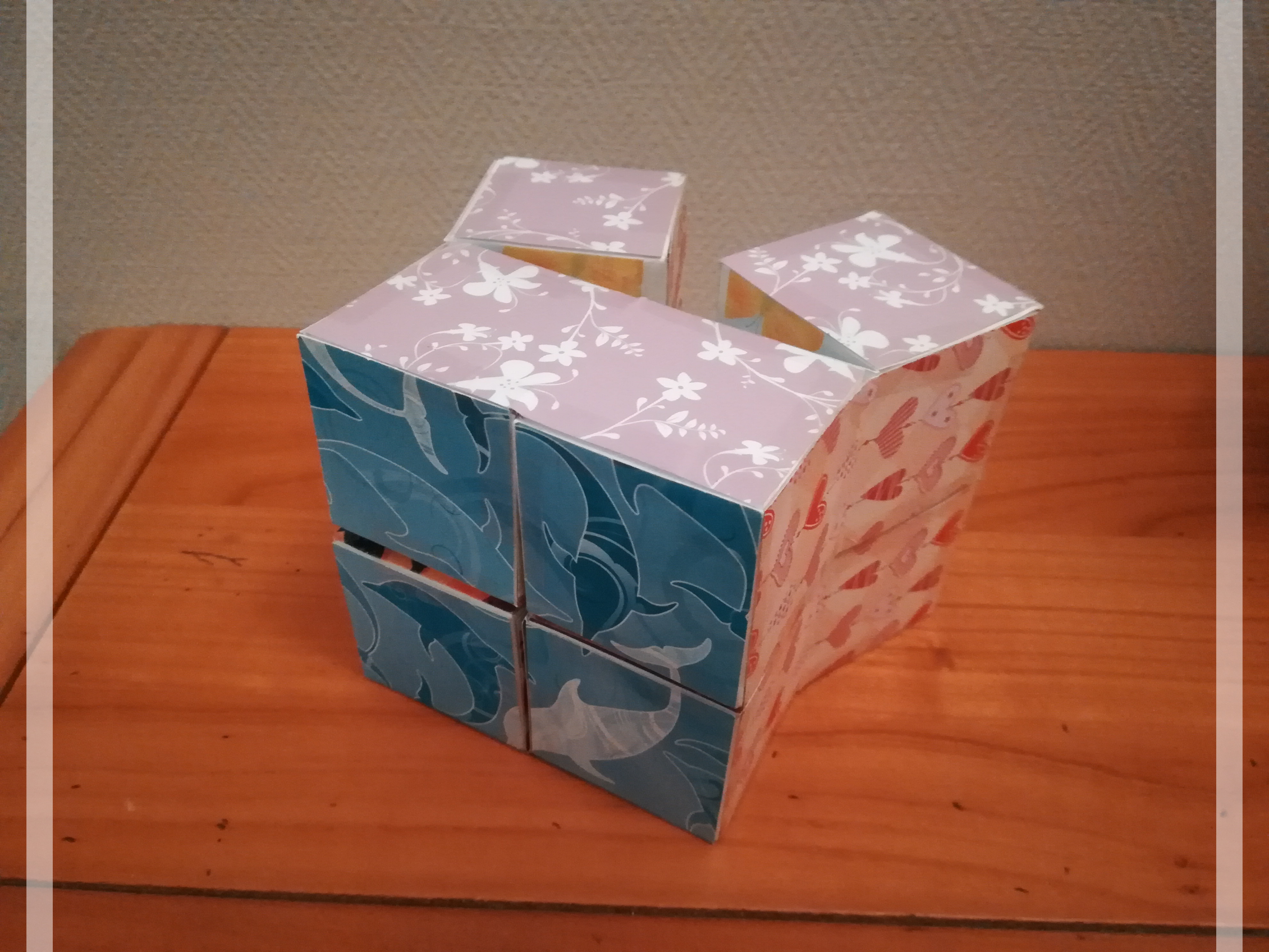 Tuto : "Le cube magique" - Les créations d'Ulane