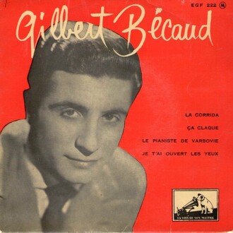 Gilbert Bécaud, 1956