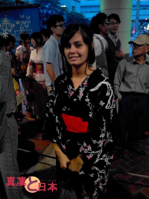 Et me voilà en Yukata !