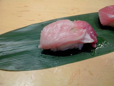 Sushi de thon gras
