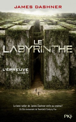 Couverture : L'épreuve, Tome 1 : Le Labyrinthe