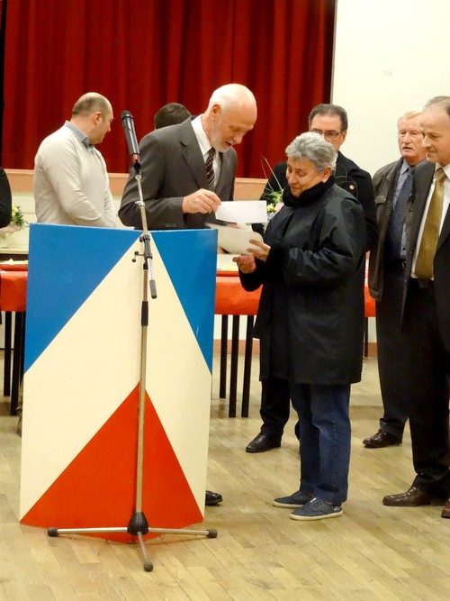 Les voeux de Francis Castella, Maire de Sainte Colombe sur Seine, pour l'année 2016