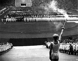 Une flamme olympique aux relents nazis