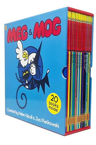The Complete Collection Meg and Mog Magical Adventures 20 Children Pictures Books Box Set By Helen Nicoll & Jan Pienkowski Including Meg on the Moon