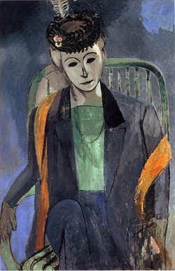 Matisse 1913 Portrait de Madame Matisse
