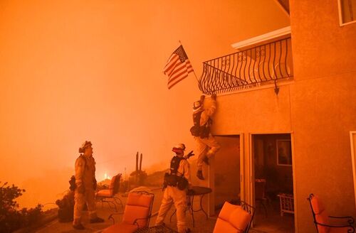 Incendies près de Los Angeles ...