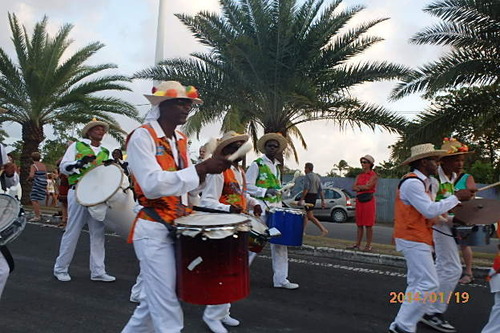 Défilé à Sainte Anne Guadeloupe