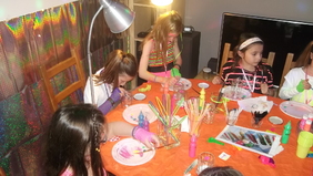 anniversaire fluo