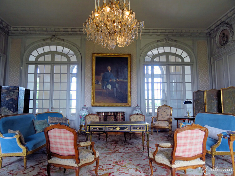 Photos chambres et salons du château de Valençay