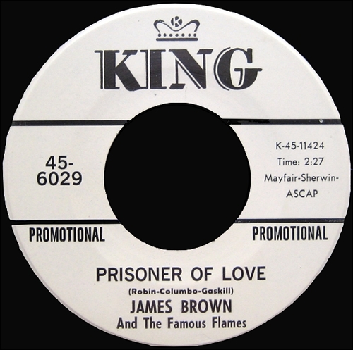 James Brown & The Famous Flames : Single SP King Records 45-6029 [ US ]