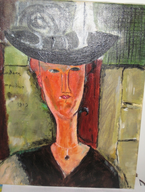  ""d'après MODIGLIANI ""