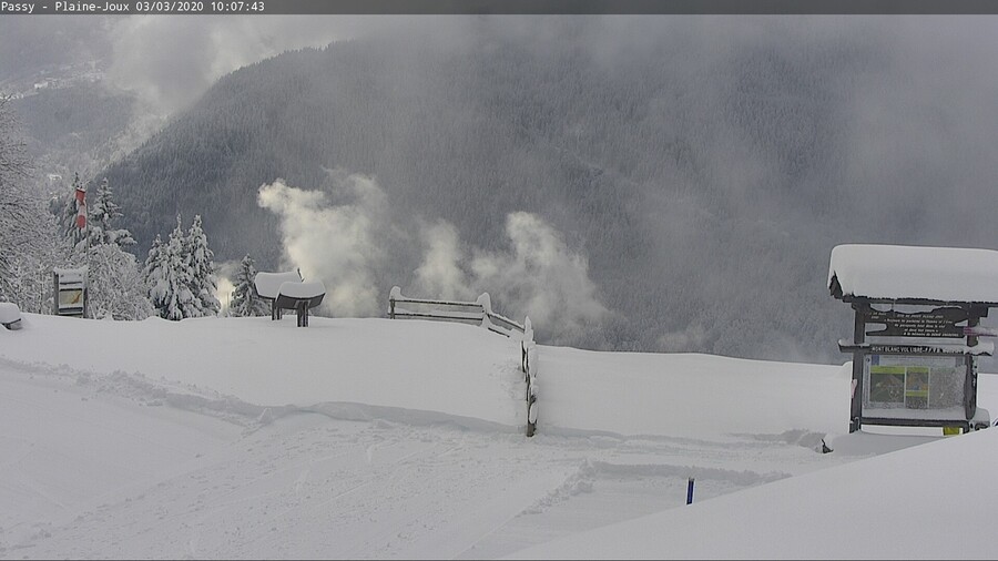 Captures d'écran webcam de Plaine-Joux....