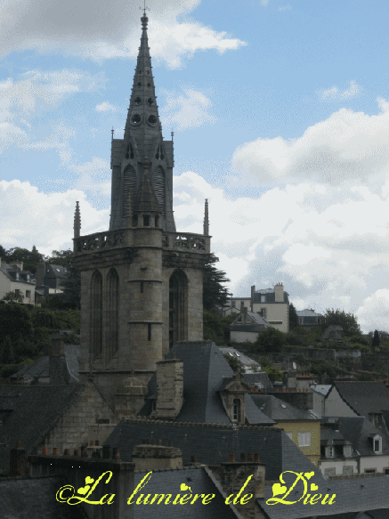 Morlaix : Eglise Saint-Mélaine