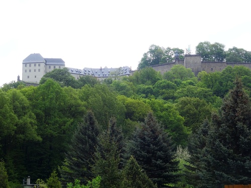 Königstein et sa forteresse en Allamagne (photos)