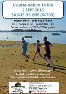 Course Santez Helen- Sainte Helene sur mer - Dimanche 2 septembre 2018