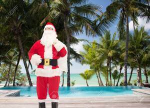 rainbow beach santa claus