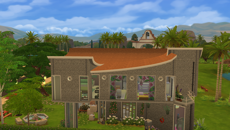 Sims 4 :Villa la Saintanaise