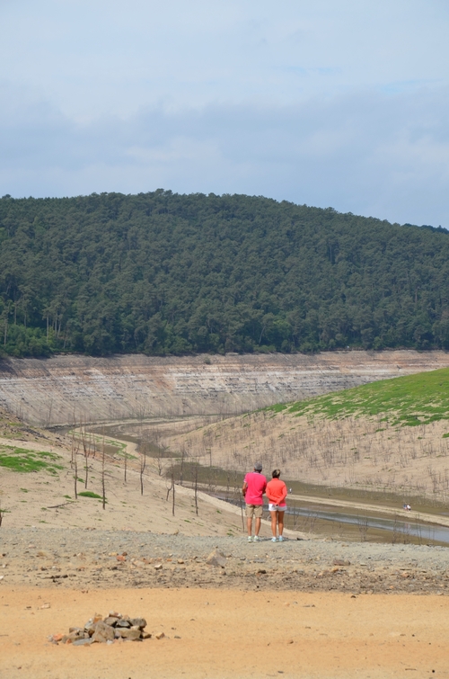 Assec du lac de Guerlédan