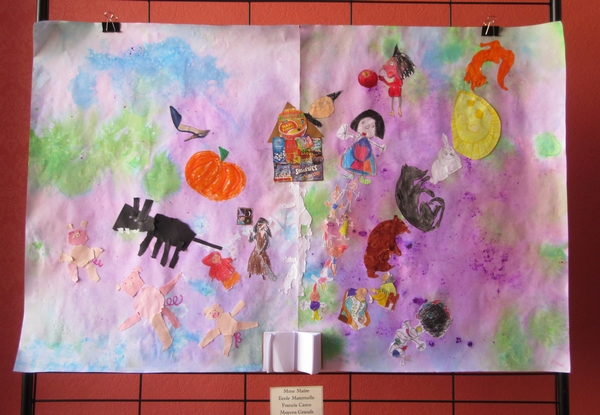 La Bibliothèque Municipale de Châtillon sur Seine a organisé un concours d'affiches dans les écoles, lors de la Journée de l'Ecrit