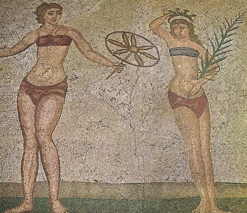 Les romains ont aussi inventé le bkini...