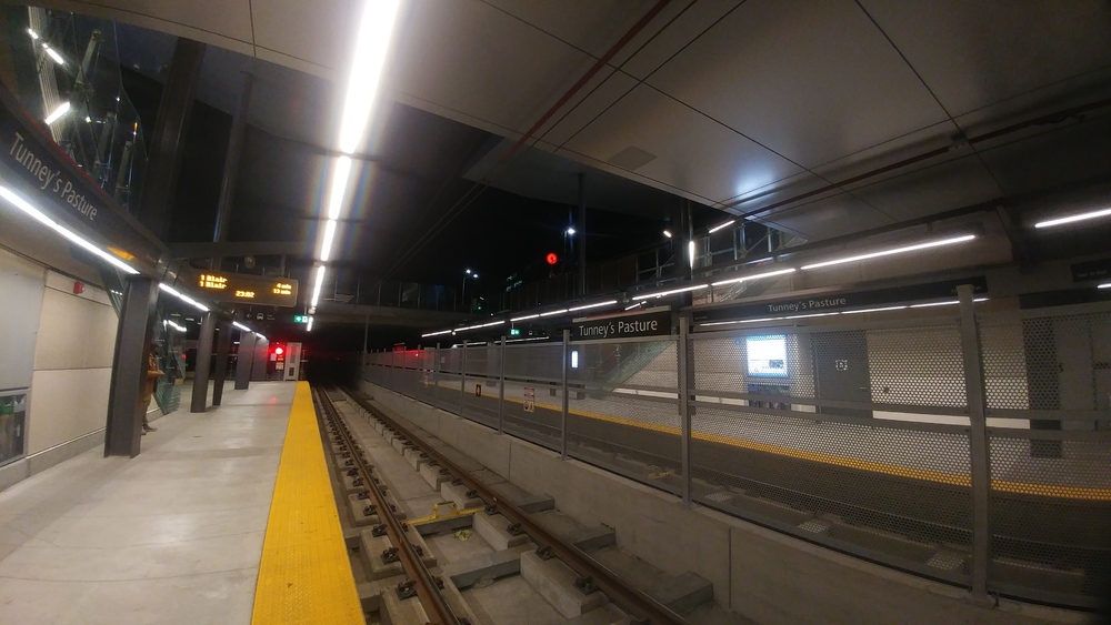 Ottawa's new O-Train from Blair to Tunney's Pasture