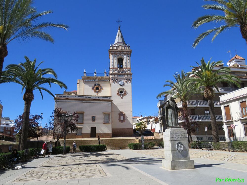 Huelva au sud de l'Espagne