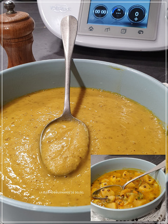 POTAGE OU VELOUTÉ AUX LÉGUMES D'HIVER AU THERMOMIX