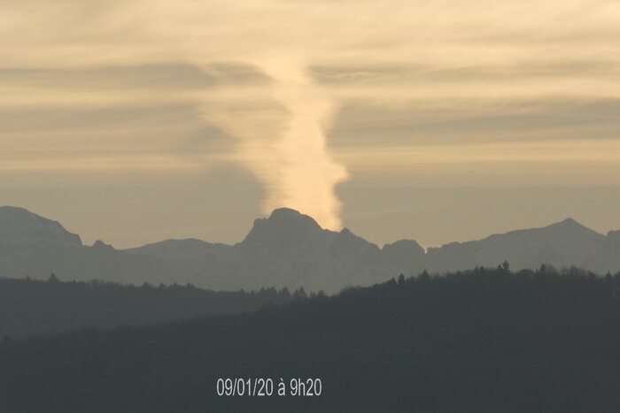 Ciel de décembre et janvier