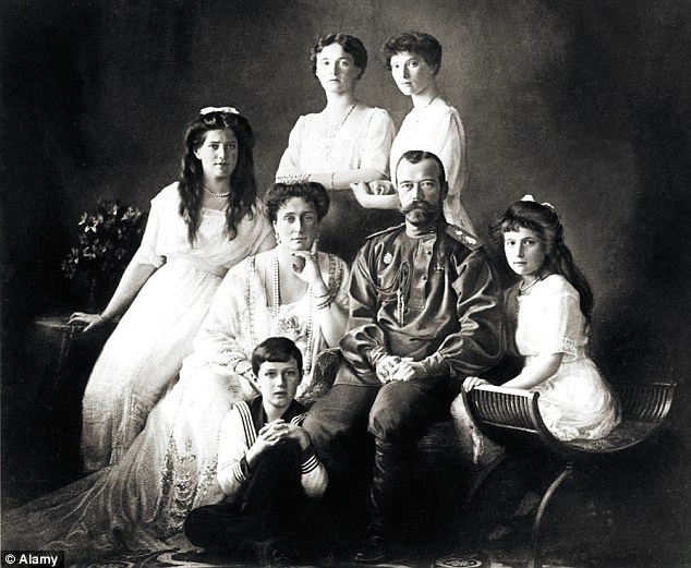 Tsar Nicholas II of Russia with the Imperial Family, 1913
