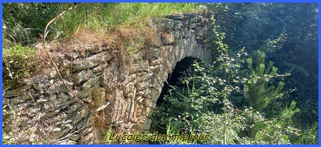 Alpes de Haute Provence, l'aqueduc des Sagnières