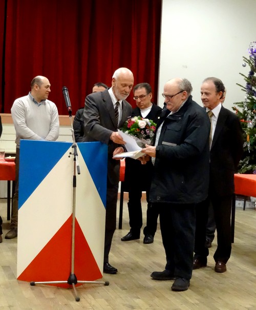 Les voeux de Francis Castella, Maire de Sainte Colombe sur Seine, pour l'année 2016