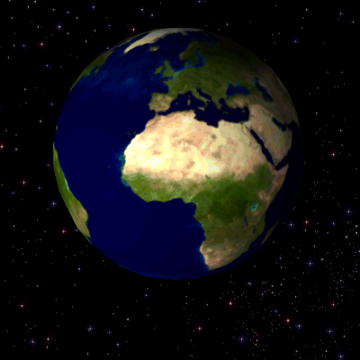 planete planet terre earth terra buenas noches Image, GIF animé