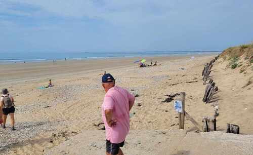 12 randonneurs ont marché 12,700km sur les plages de Plouharnel ce jeudi 7 septembre 2023 . Super soleil !!!