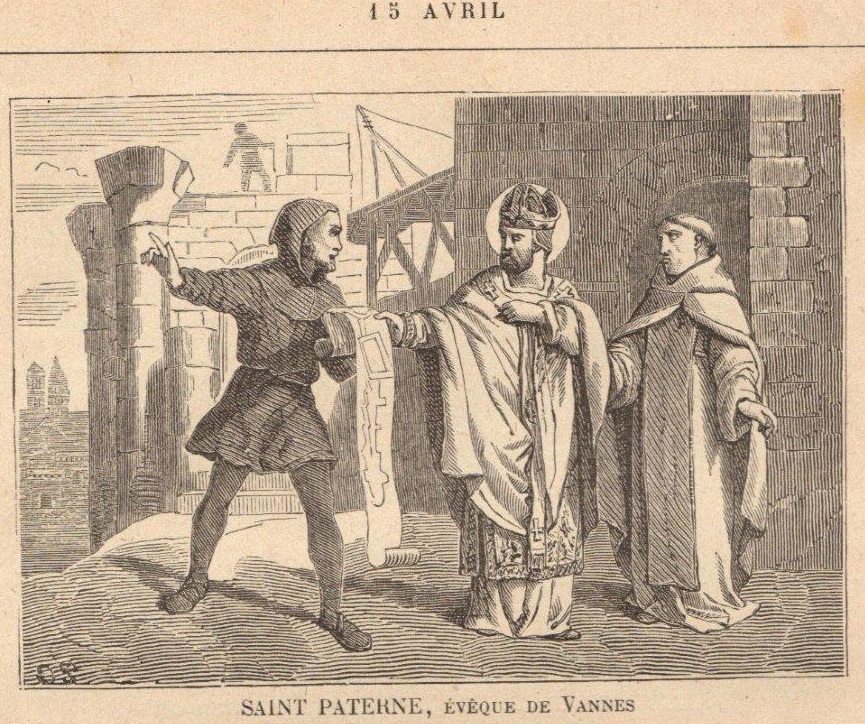 Saint Paterne de Vannes († 565)