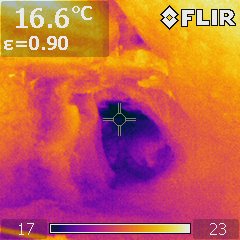 Thermographie : tests d'été 1 - IR4