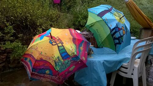 Parapluies sur la Côte d'Azur