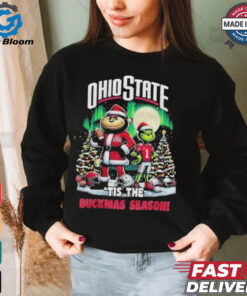 Official Ohio State Buckeyes Tis The Buckmas Season Christmas Shirt