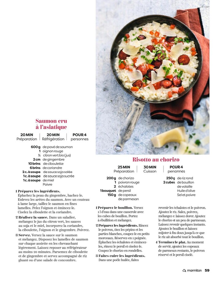 Recettes 9:  Recettes Express - 25 minutes, top chrono! (17 pages)