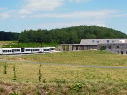 "PANORAMIQUE des DÖMES", le train à crémaillère...