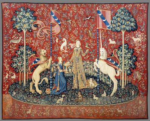 la Dame à la Licorne tapisserie médiévale